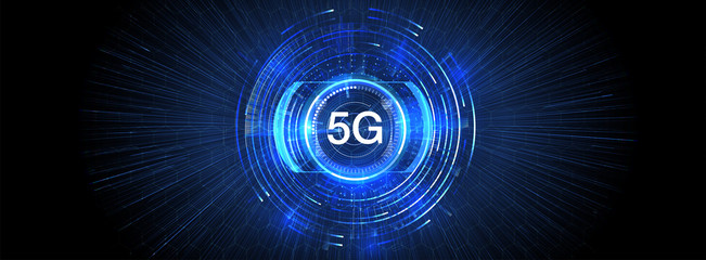 Big data binary code flow numbers. Global network high speed innovation connection. Global network high speed innovation connection data rate technology vector illustration