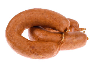 sausage isolated on white background