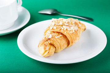fresh fragrant croissant
