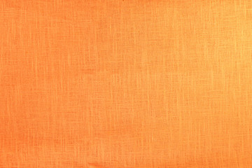 Fototapeta premium Yellow, orange, warm texture. Cotton, canvas, fabric.