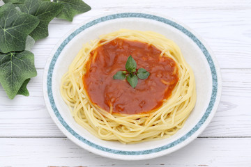 スパゲティ　トマトソース