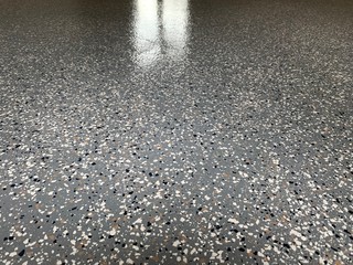 Epoxy Garage Flooring with Chips