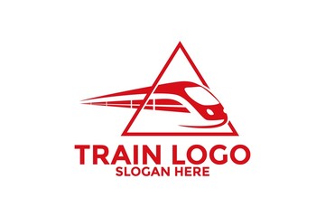 Train Logo Icon , Train Logo Design Template, Train Vector