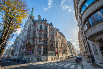 Naklejka premium église