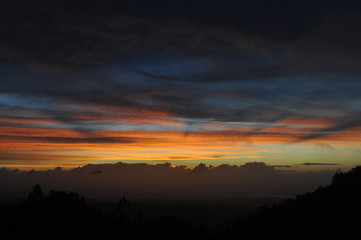 Wondrous Sky and Warm Deep Cloud Color