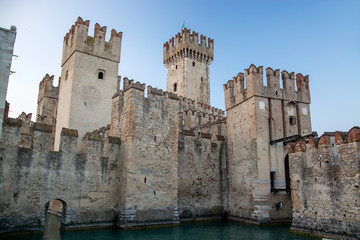Scaligerburg, Sirmione, Italien
