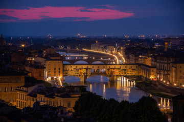 Fototapeta premium Ponte Vecchio, Florenz, Italien