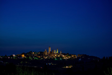 San Gimignano, Toskana, Italien