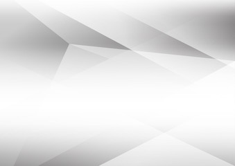 White and grey background. Corporate technology modern design. Pattern style geometric. Abstract modern background used about technology or product presentation backdrop. Vector illustration.