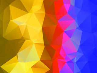 Abstract multicolor full Color rainbow background. Vector polygonal design illustrator