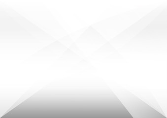 White and grey background. Corporate technology modern design. Pattern style geometric. Abstract modern background used about technology or product presentation backdrop. Vector illustration.