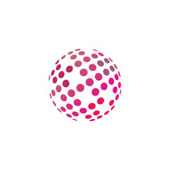 Disco Ball icon illustration vector template