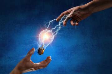 Concept of new ideas and innovation