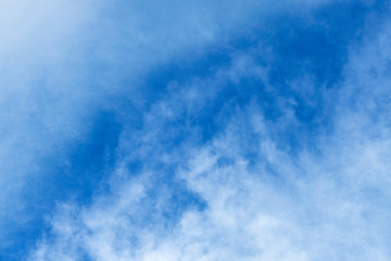 Blue sky with clouds background, Beautiful Amazing shape