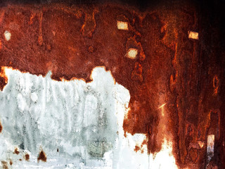 Metal Rust Background, old metal iron rust texture