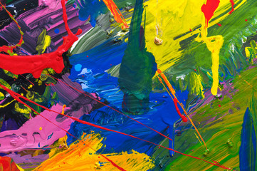 Abstract art background. Hand-painted background. SELF MADE.