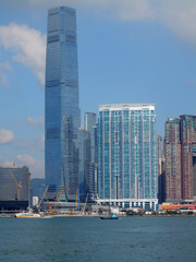 Hong Kong's tallest building, the Ritz Carlton Hotel