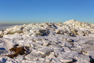 melting ice floes