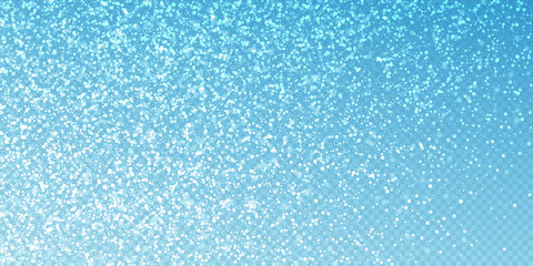 Fototapeta premium Magic stars sparse Christmas background. Subtle fl