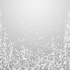 Obraz premium Amazing falling snow Christmas background. Subtle 