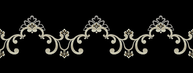 Decorative elegant luxury design.Vintage elements in baroque, rococo style.Design for cover, fabric, textile, wrapping paper .