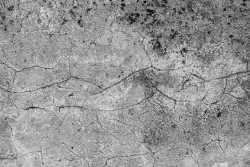 Obraz premium Texture of a concrete wall with cracks and scratches which can be used as a background
