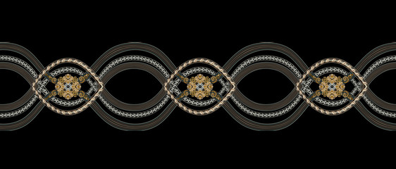 Decorative elegant luxury design.Vintage elements in baroque, rococo style.Design for cover, fabric, textile, wrapping paper .