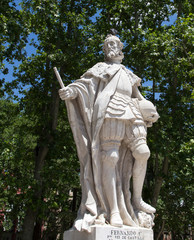 Obraz premium the sculpture in madrid,spain