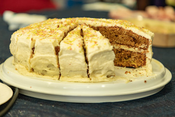 banana cake for christmas party 