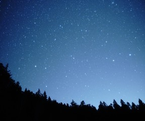 Naklejka premium Staelly Sky