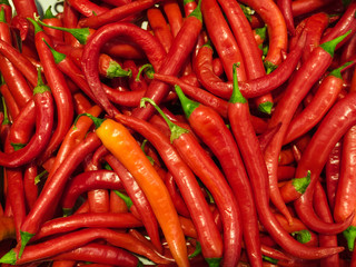 Fresh red hot pepper, to add spice