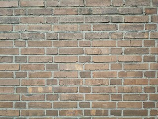 old red brick wall background