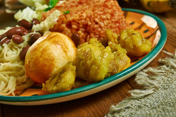 Ghanaian Waakye