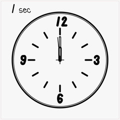 Countdown clock Enter the new year