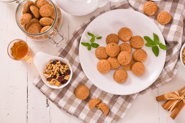 Amaretti cookies.