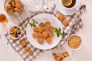 Amaretti cookies.