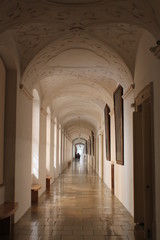 Fototapeta premium flur in Melk in Österreich