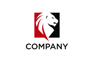 a lion for the icon or logo design concept ready to use