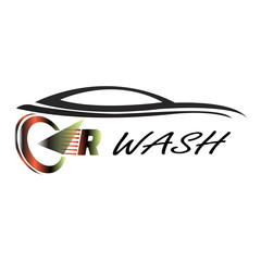 car wash service logo vector
