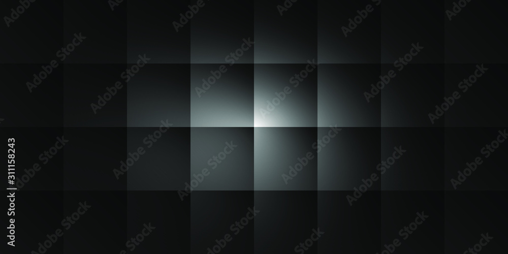 Poster dark gray squares with light gradient vector