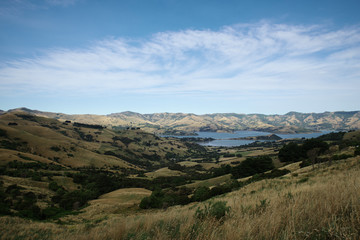 ニュージーランド、カンタベリー地方の風景