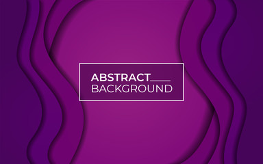 Papercut magenta dynamic abstract background design.