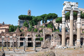 Roma, antiche rovine romane
