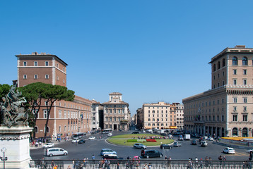 Roma, Italia, Piazza Venezia