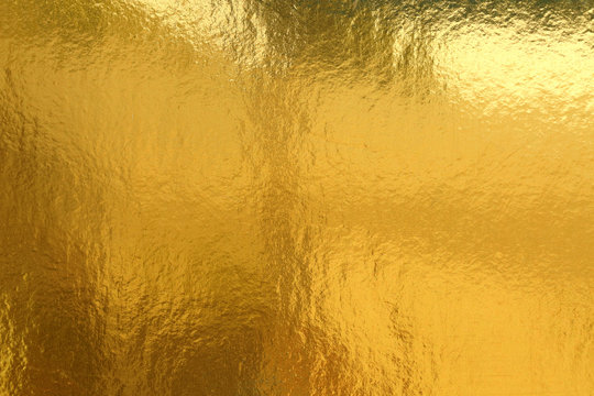 Gold background or texture and Gradients shadow © naiaekky