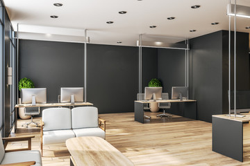 Contemporary coworking office