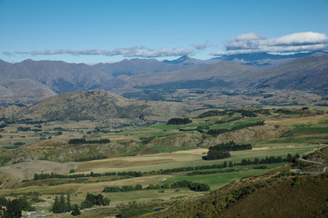 Fototapeta na wymiar ニュージーランド、オタゴ地方の風景