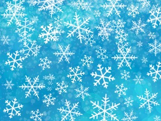 Background with snowflakes