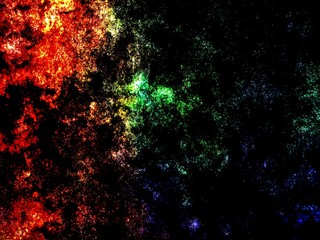 abstract background with stars