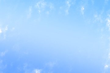 Abstract blue watercolor on white background